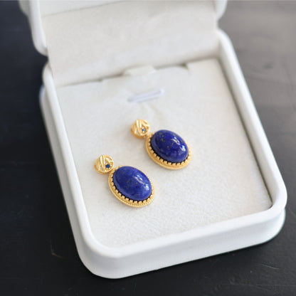 Natural Afghan Lapis Lazuli Pendant