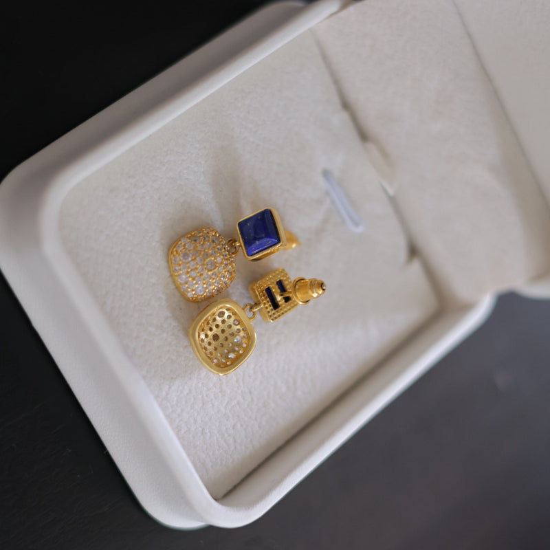 Natural Lapis Lazuli Earrings