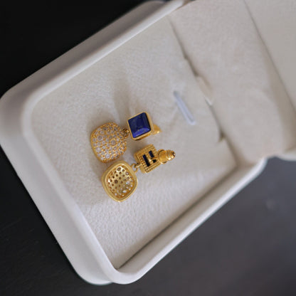Natural Lapis Lazuli Earrings