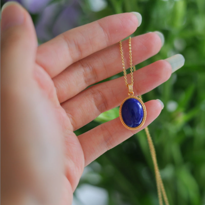 Natural Lapis Lazuli Pendant