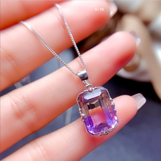Natural Ametrine Jewelry Set