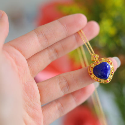 Natural Lapis Lazuli Pendant