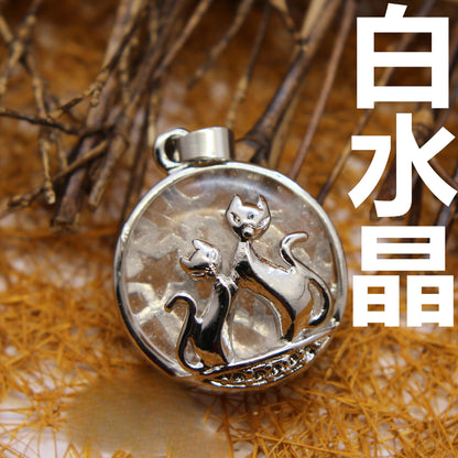 Ethnic fox pendant