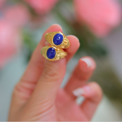 Natural Lapis Lazuli Ring