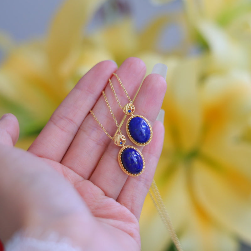 Natural Afghan Lapis Lazuli Pendant