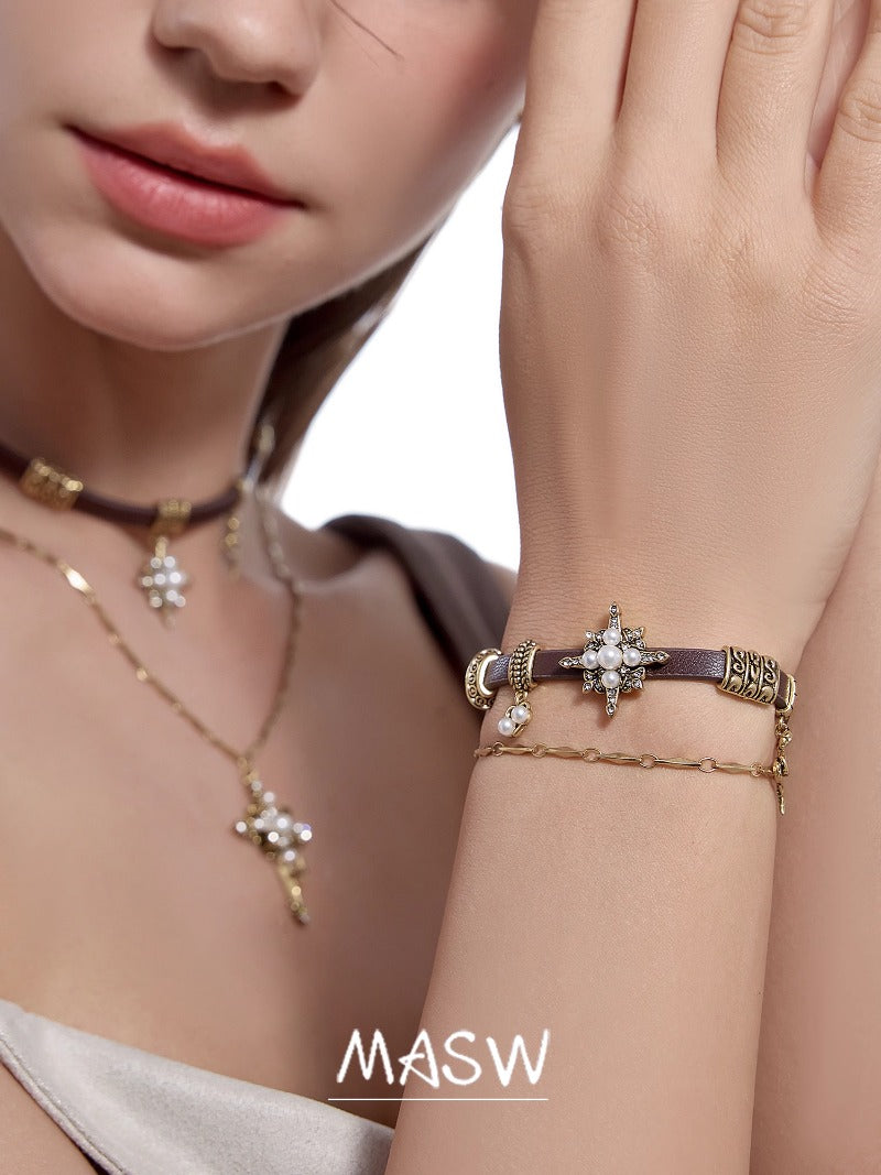 Star rays stacking bracelets