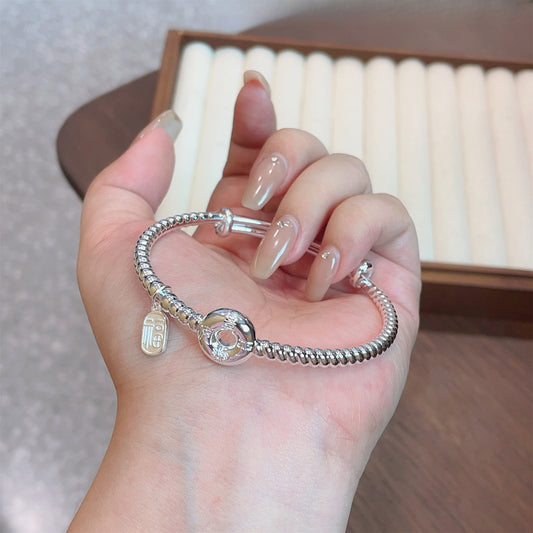 سوار فضة إسترليني جديد على الطراز الصيني للبيع بالجملة 