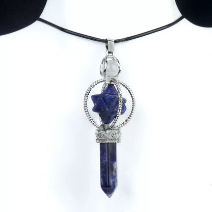 Rotating Octagonal Merkaba Pendant