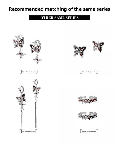 Red butterfly bracelet