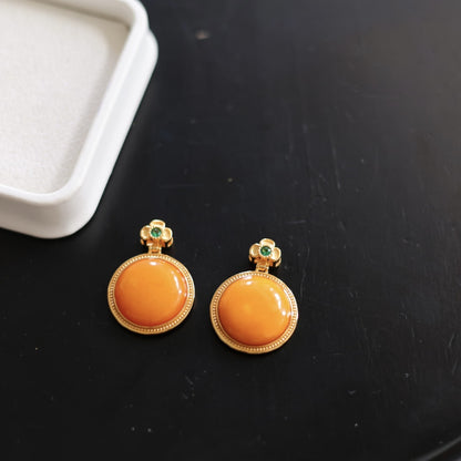 Natural Aged Beeswax Pendant