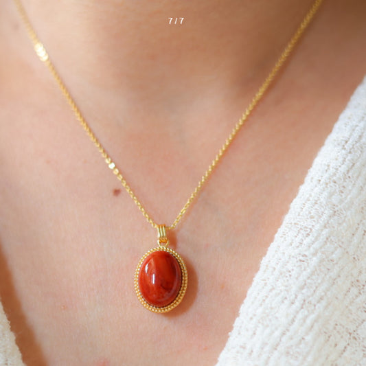 Natural Nanhong Sichuan Origin Pendant