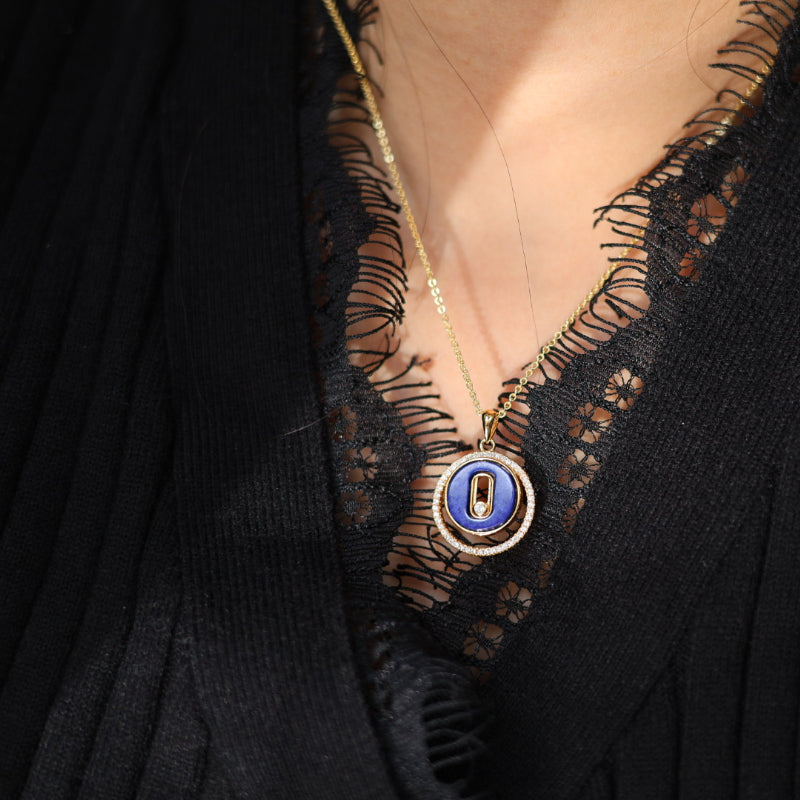 Natural Lapis Lazuli Pendant