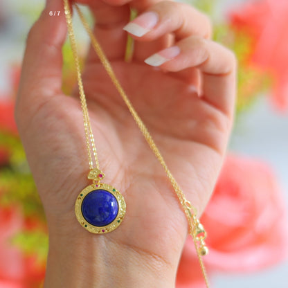 Natural Lapis Lazuli Pendant