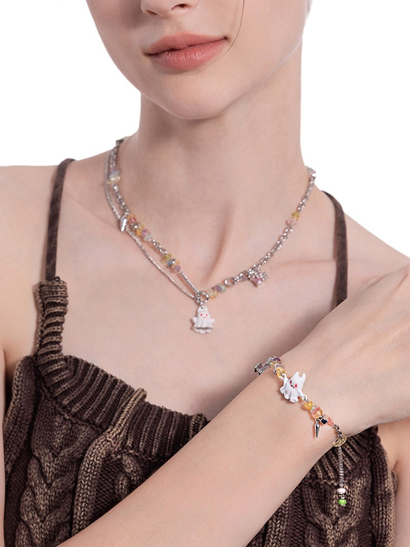 Colored ghost bracelet