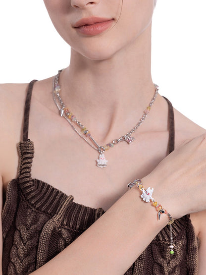 Colored ghost bracelet