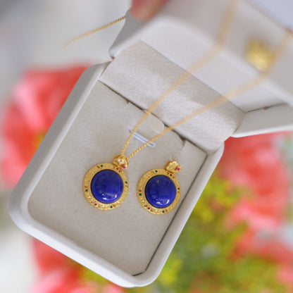 Natural Lapis Lazuli Pendant