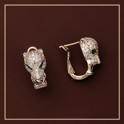 High-grade exquisite zircon animal earrings - jewelryweilin
