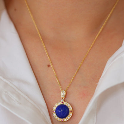 Natural Lapis Lazuli Pendant