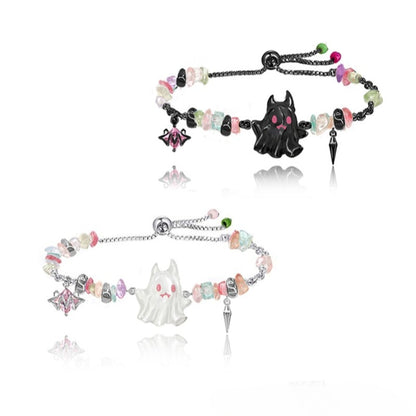 Colored ghost bracelet