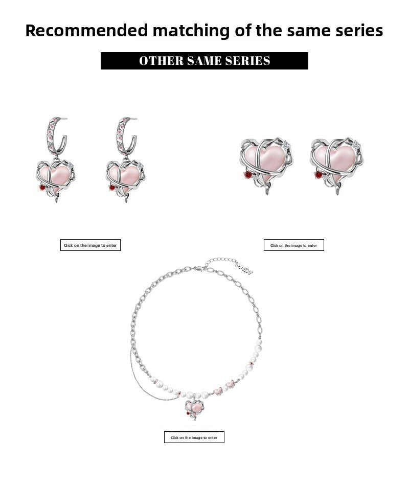 Love heart bead bracelet