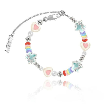 Millennium color beads bracelet