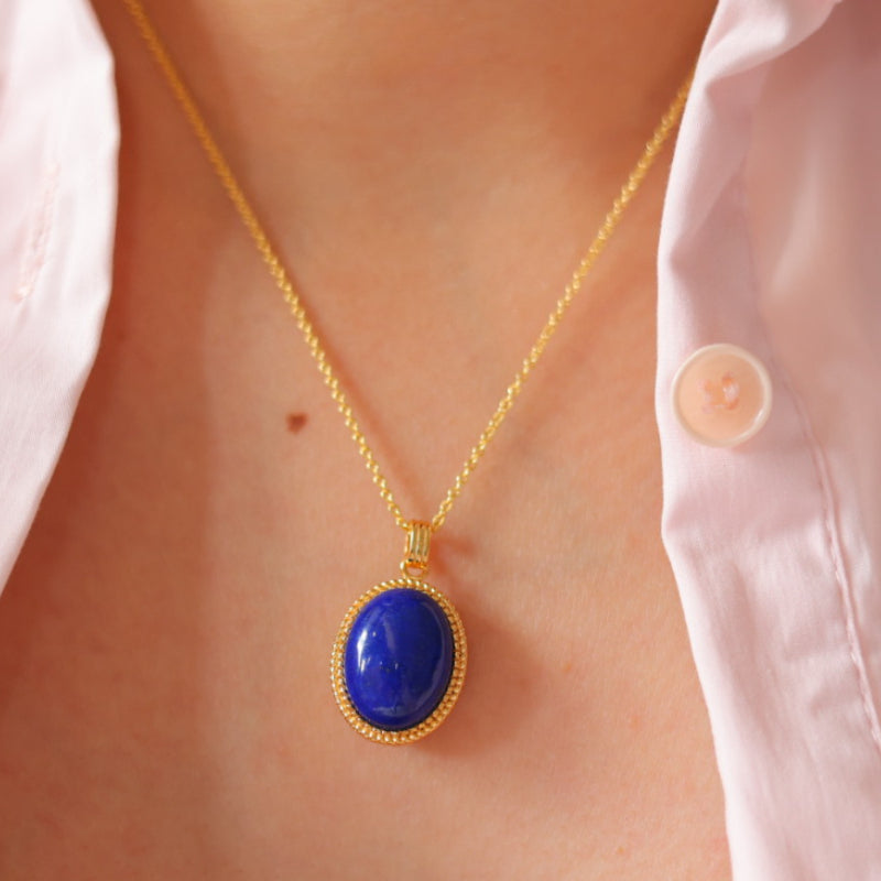 Natural Lapis Lazuli Pendant