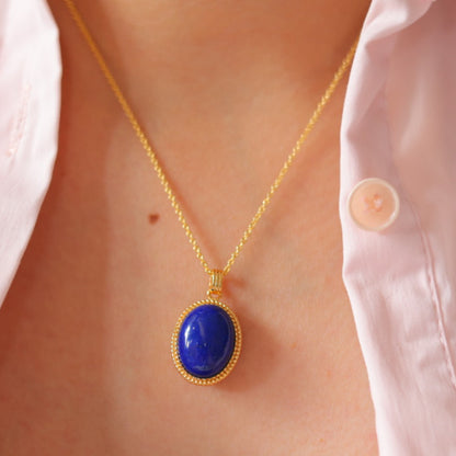 Natural Lapis Lazuli Pendant
