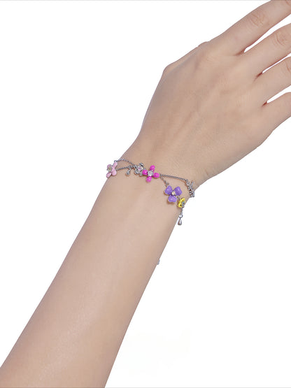 Enamel Secret Garden Bracelet