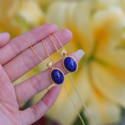 Natural Afghan Lapis Lazuli Pendant