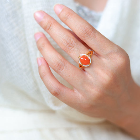 Natural Nanhong Ring