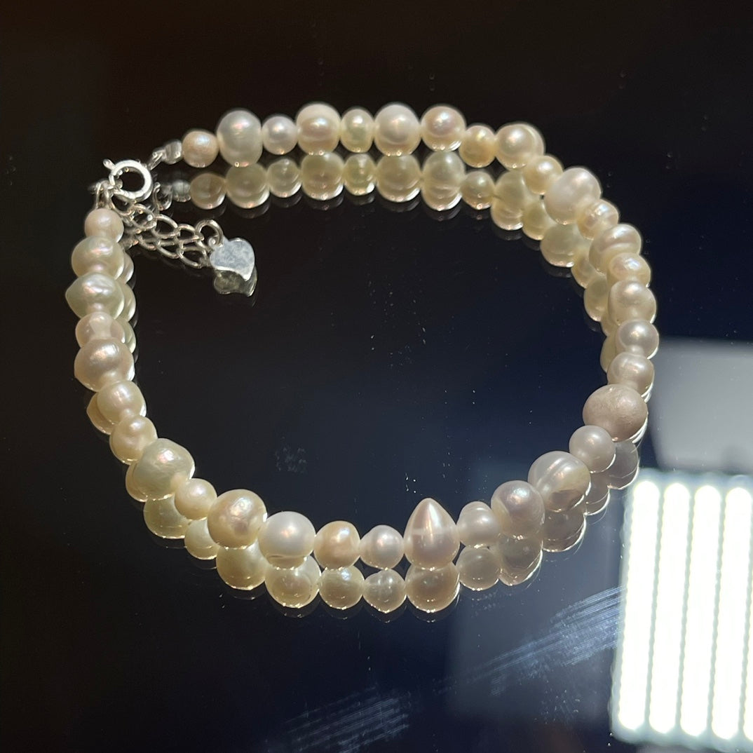 Pulsera de perlas de agua dulce