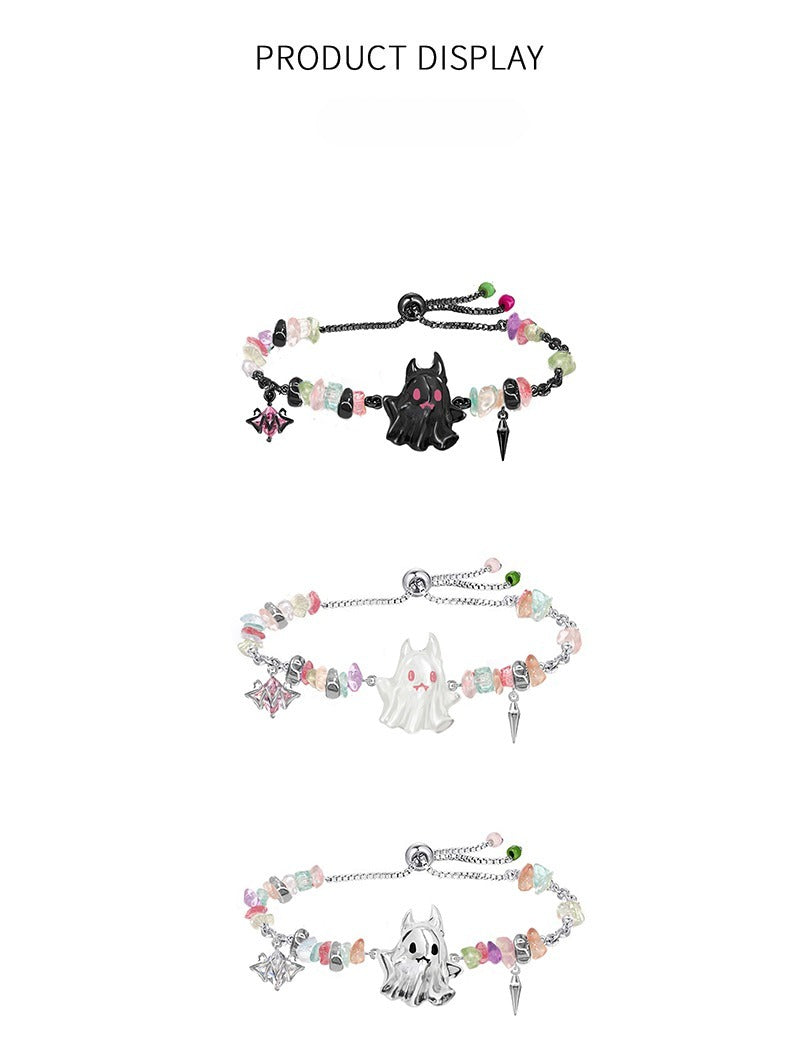 Colored ghost bracelet