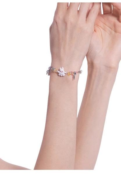 Colored ghost bracelet