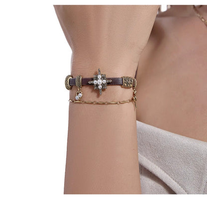 Star rays stacking bracelets