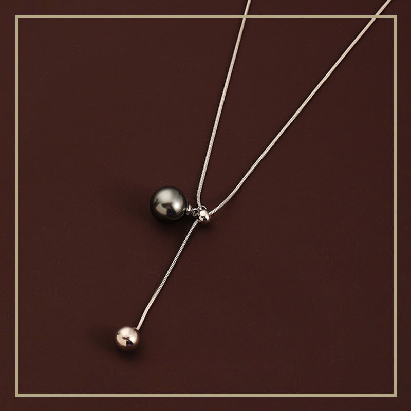 Premium Vintage Pearl Tassel Necklace - jewelryweilin