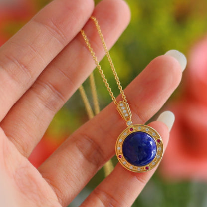 Natural Lapis Lazuli Pendant