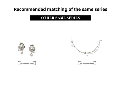 Irregular pearl bracelet