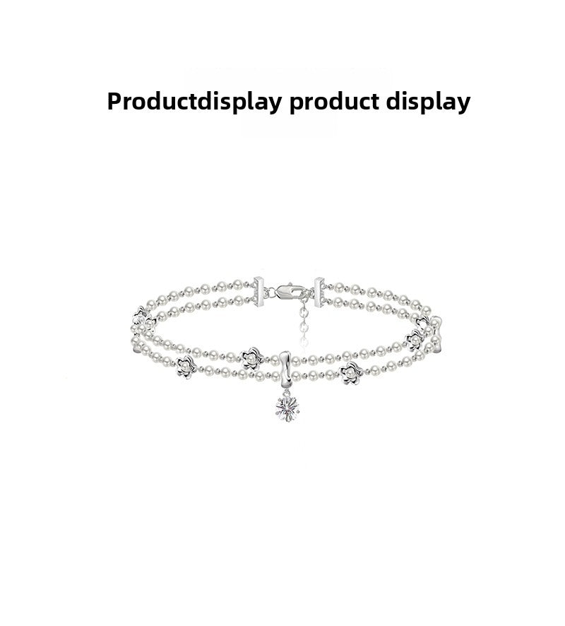 Secret garden pearl necklace