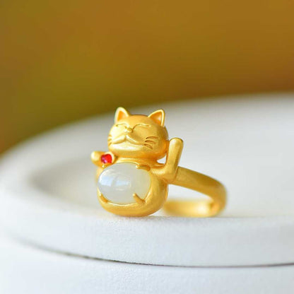 Close-up of wealth attraction design Hetian jade pendant in sterling silver setting