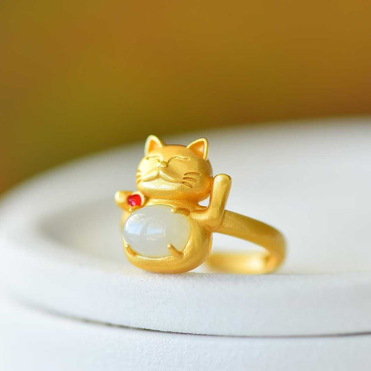 Close-up of wealth attraction design Hetian jade pendant in sterling silver setting