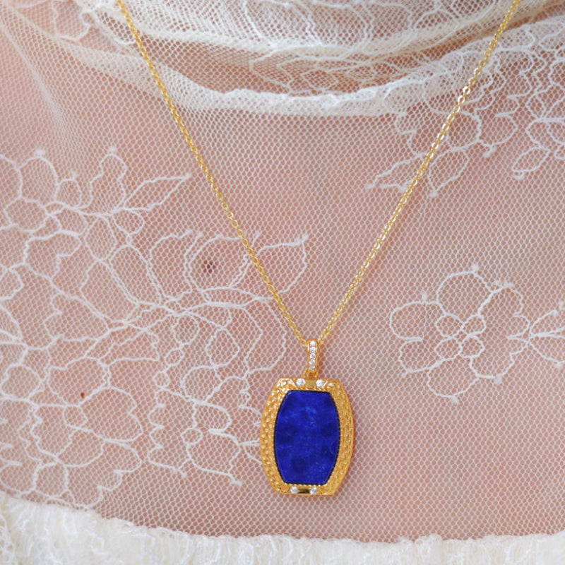 Natural Lapis Lazuli Pendant