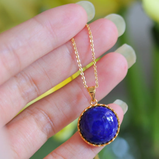 Natural Lapis Lazuli Pendant