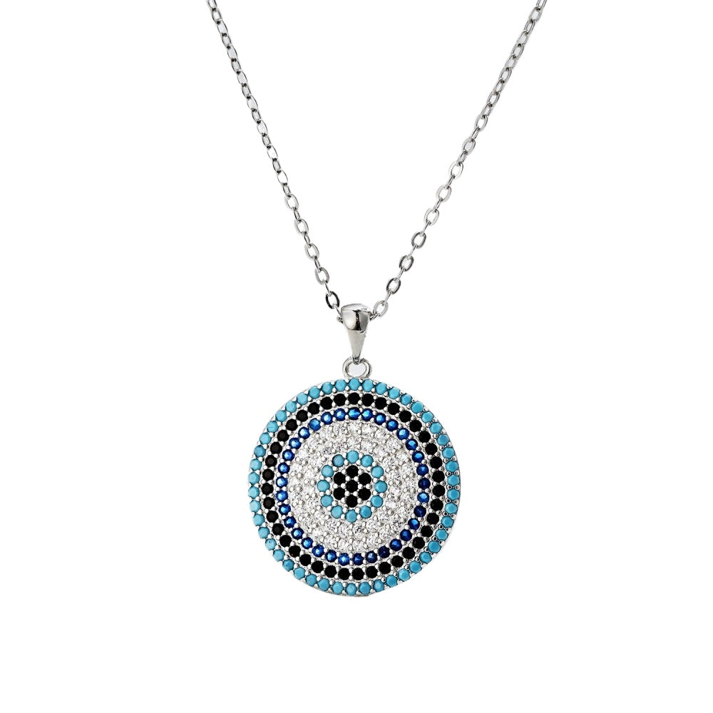 Fashionable and unique devil eye necklace - jewelryweilin