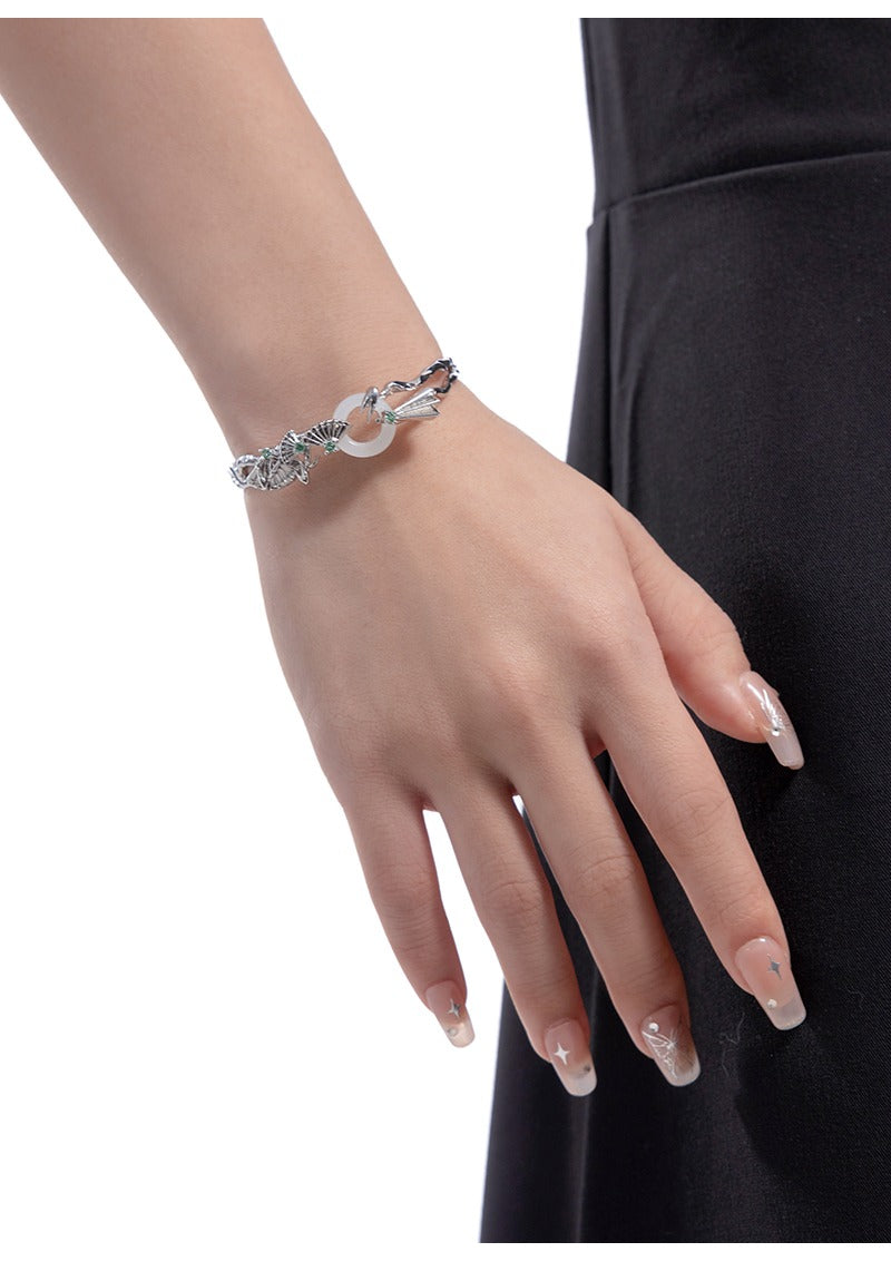 New Chinese style fan pendant bracelet
