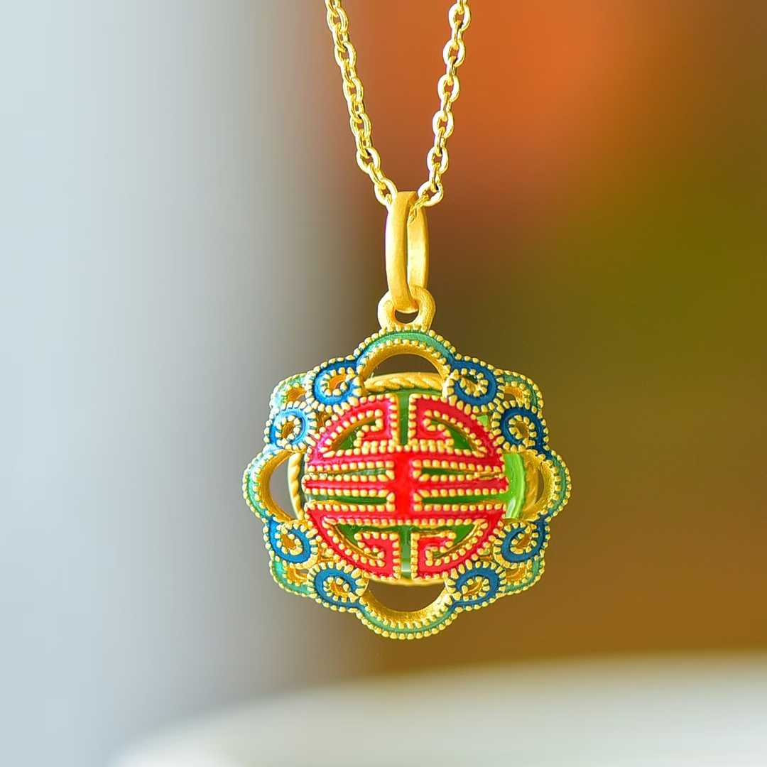 Premium Hetian green nephrite jewelry with contentment representing happiness and peace"