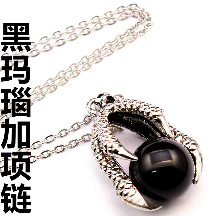 Vintage Medieval Dragon Claw Pendant