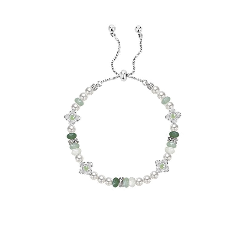 New Chinese-style four-leaf clover bracelet