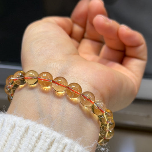 Natural Premium Brazilian Citrine Bracelet