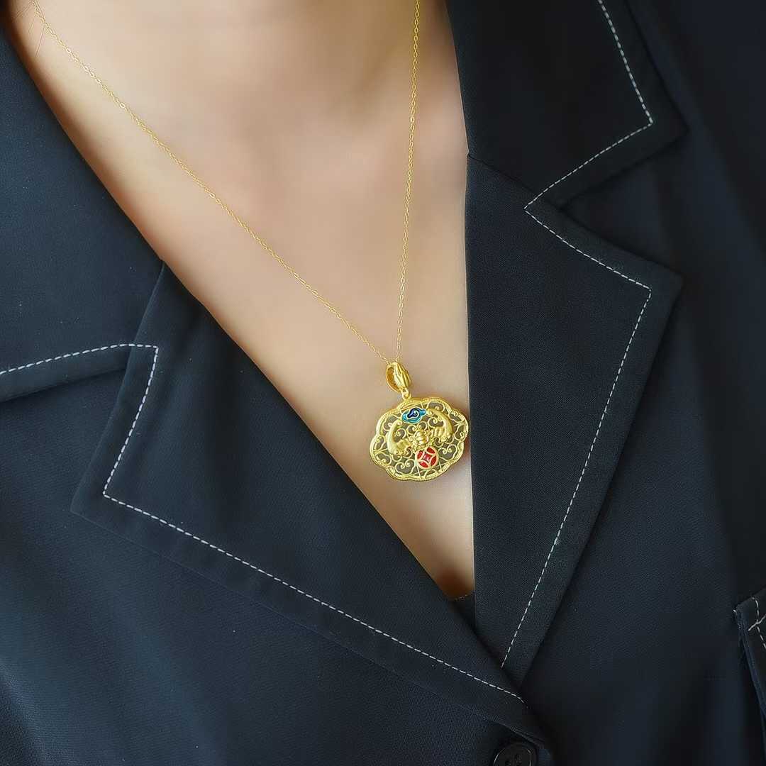 925 Silver Inlaid Nephrite "Where the Heart Belongs" Pendant - jewelry - weilin.com