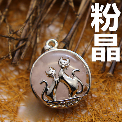 Ethnic fox pendant